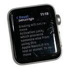 Apple Watch Series 3 38 mm GPS Silver - WATCH ONLY - NO BAND (PARTS/REPAIR)