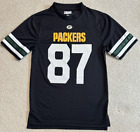 Green Bay Packers Jordy Nelson #87 Black NFL Team Apparel Jersey Adult Small