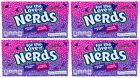 4x Nerds For The Love of Nerds Grape & Strawberry Flavor Theater Box 141.7g