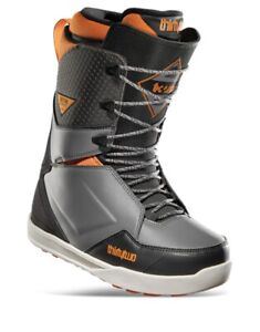 Thirtytwo Lashed Bradshaw Snowboard Boots, US Mens Size 9.5, Grey/Black New 2022