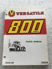 Versatile Model 800 Series 2 Tractor Parts Manual