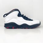 Nike Mens Air Jordan 10 310805-100 White Basketball Shoes Sneakers Size 11