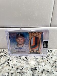 Ivan Rodriguez 2022 Topps Dynasty 3 Color Patch Auto #’d /5 Tigers