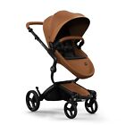 New ListingMima Xari Stroller Camel Color  With Black Chasis And Black Wheels + Footmuff