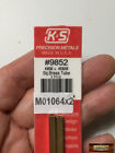 M01064x2-FS MOREZMORE 2 Brass Square Tube #9852 Metric 4mm x 300mm K&S Tubing