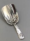 Rose and Scroll by Whiting Sterling Silver Tea Caddy or Bon Bon Scoop 3.5