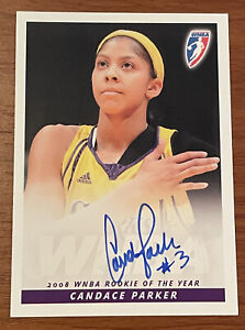 2009 WNBA Rittenhouse Candace Parker Series 1 Auto Rookie of the Year