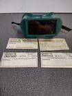 VINTAGE GATEWAY WELDING GOGGLES Z87.1 GREEN EXCELLENT CONDITION w/ Xtra lenses