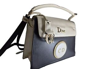 Dior Handbag Brown Dark Bieg Shoulder