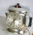 Vintage Mastercrafters Novelty Electric Wall Clock, Perky Coffee Pot, Model 470