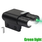 Tactical LED Rifle Gun Flashlight and Green Dot Laser Sight Combo for 20mm Rail