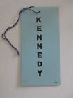 Ted Kennedy 1980 Convention ticket nametag credentials
