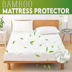 Quilted Mattress Cover Pad Protector Cooling Breathable Fitted Topper All Sizes