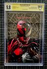 Amazing Spider-Man #26 Mico Suayan Virgin Foil Signed Graded 9.8 by CBCS!