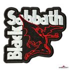 Black Sabbath Patch Rock Band Emblem Embroidered Iron On SIZE: 3.7