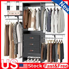 Homieasy 5FT Closet System 3 Fabric Drawers 60