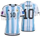 ADIDAS LIONEL MESSI ARGENTINA HOME JERSEY FINAL GAME FIFA WORLD CUP QATAR 2022