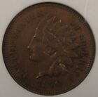 1870 Indian Cent 1c  ANACS Certified XF40 Old Small Holder