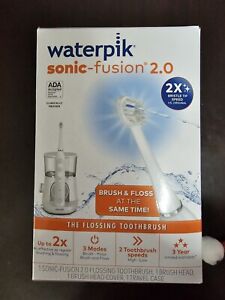 💫Waterpik Sonic Fusion 2.0 Flossing Toothbrush SF-03W010-1 White New SEALED