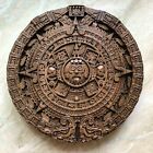 Aztec Mayan Calendar Carved Wood 8
