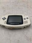 Nintendo Gameboy Advance AGB-001 White Handheld Console System No Back