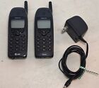 Vintage Lot Of Two Nokia 6160 NSW-3GX & NSW-3AX Phones W/ 1 PSU For Parts Only