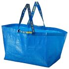 IKEA LARGE BLUE BAG Shopping Grocery Laundry Storage Tote Bags Strong FRAKTA
