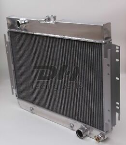 3 Row Radiator For 63-68 Chevy Impala/El Camino/Caprice/Bel Air/Biscayne 3.8 4.1 (For: More than one vehicle)
