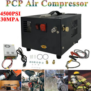 Portable PCP Air Compressor Pump 30Mpa Air Gun High Pressure Pump Transformer US