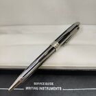 Luxury 163 Metal Series Black Silver Stripes Color 0.7mm Ballpoint Pen