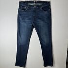 Hollister Jeans Mens 36X32 Blue Denim Slim Straight Epic Flex Stretch Pants