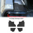 Real Carbon Fiber trunk bumper cover protection for Dodge Challenger Accessories