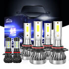 For Toyota 4Runner Limited Sport Utility 2003-2005 LED Headlight Fog Light Bulbs