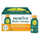 Neuriva Natural Tropical Flavor Brain Energy Dietary Supplement 2oz each 6/31/24