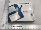 Nintendo DSi XL UTL-001 USA Blue Video Game Handheld Console With Box And Cord