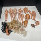 Vintage Barbie Doll Parts Lot - Bodies & Heads for Barbie & Friends