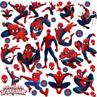 Spiderman Wall Sticker Cartoon Wall Decals for Kids Room Bedroom Peel and Stick