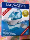 Navage Saline Nasal Irrigation with 20 salt pods Powered Suction Allergy   #4224