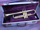 Vintage Martin Indiana Trumpet w/ Case Mouthpiece brass musical instrument RARE