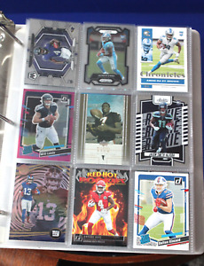 100+ Cards ALL ROOKIE NFL Collection Binder Auto Patch PSA Lot - $1.74 Per Card!