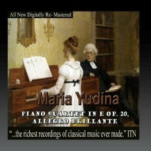 Maria Yudina - Maria Yudina - Piano Quartet in E Op. 20, Allegro Brillante [New