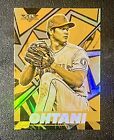 2021 Topps Fire Shohei Ohtani Gold Minted Parallel #26 Angels