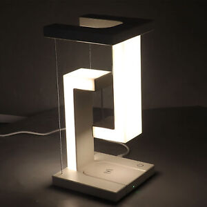 LED Desk Lamp Magnetic Levitating Desk Lamp Touch Switch For Bedroom Nightstand