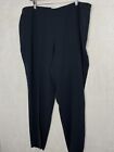 LAFAYETTE 148 Plus 18 Bleecker Trousers Dress Pants Gray High Rise Tapered NEW