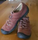 Keen Womans Casual Leather Size  8 Shoes Rust Color