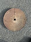 1-Antique Iron round shooting gallery target. Quackenbush?, ringing bell. # 9