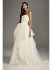 White By Vera Wang Wedding Gown Size 14