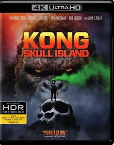 Kong - Skull Island 4K UHD Blu-ray Tom Hiddleston NEW