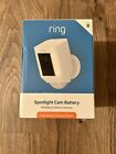 Brand New Ring Spotlight Cam Battery-Powered Security Camera - White