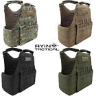 Padded Plate Carrier Vest w/ MOLLE Web Pouches, Adjustable EDC Chest Rig - AYIN